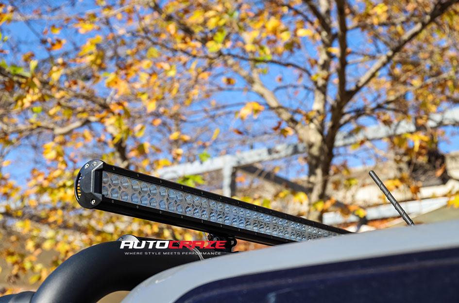 FORD RANGER RAPTOR RAMPAGE CHROME CENTER AND GLOSS BLACK OUTER